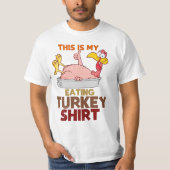 This Is My Turkey Eating Shirt – Funny Thanksgivin (Vorderseite)