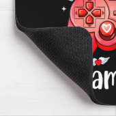 This Is My Valentine Pajama Video Games Gamer Boy  Mousepad (Ecke)
