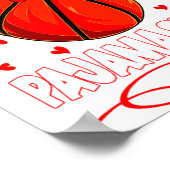 This Is My Valentines Basketball Pajama For Kids B Poster (Ecke)