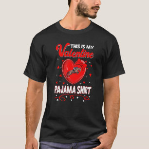 This Is My Valentines Equestrian Pajama For Kids B T-Shirt