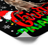 This Is My Weimaraner Dog Ugly Christmas Pajama Sw Poster (Ecke)