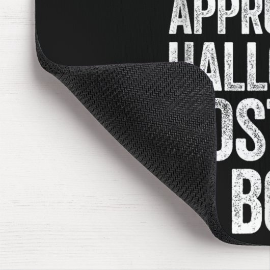 This Is My Work Appropriate Halloween Costume Boo Mousepad (Ecke)