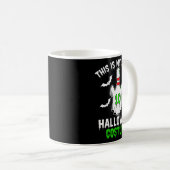 This Is My Y Halloween Costume Bowling N Ghost Sok Kaffeetasse (VorderseiteRechts)