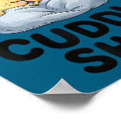 This Is Our Cuddle Shirt Cute Bumble Bee Couple  Poster (Ecke)