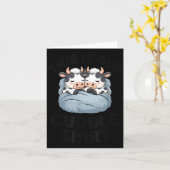 This Is Our Cuddle Shirt Cute Cow Couple Matching Karte (Gelbe Blume)