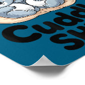 This Is Our Cuddle Shirt Cute Koala Couple  Poster (Ecke)