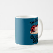 This Is Our Cuddle Shirt Cute Ladybugs Couples  Kaffeetasse (VorderseiteRechts)