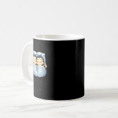 This Is Our Cuddle Shirt Cute Snuggly Bee Couple Kaffeetasse (Vorderseite Links)