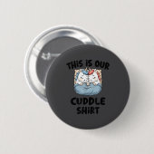 This Is Our Cuddle Shirt Magical Unicorn Button (Vorne & Hinten)
