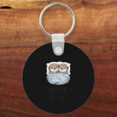 This Is Our Cuddle Shirt Otter Couple Cute Schlüsselanhänger (Vorderseite)