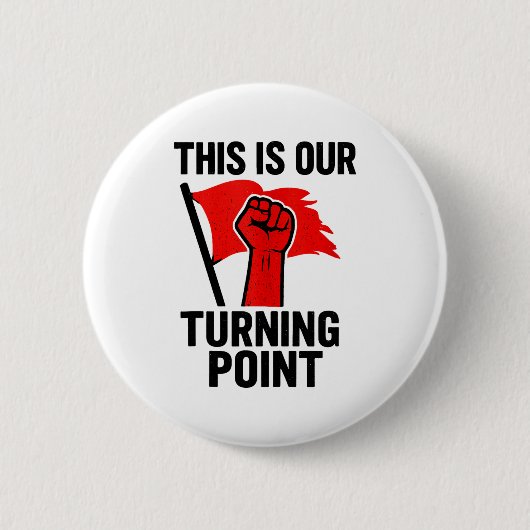 This Is Our Turning Point Tank Top  Button (Vorderseite)