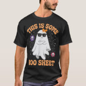 This Is Some Boo Sheet Angry Ghost Halloween Men T-Shirt (Vorderseite)
