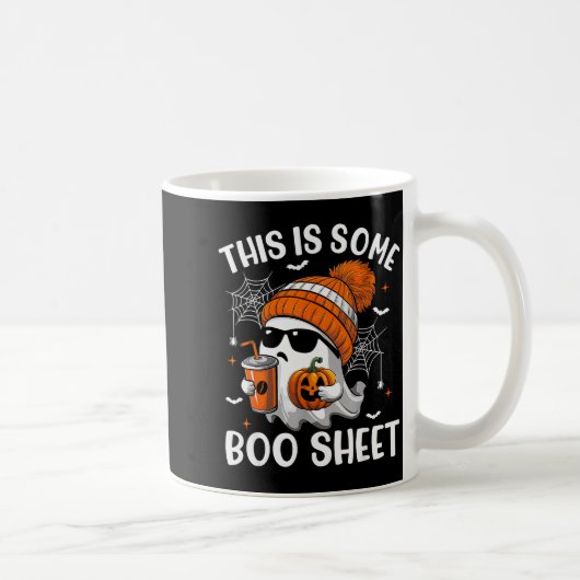 This Is Some Boo Sheet Cute Ghost Halloween Soky S Kaffeetasse (Rechts)