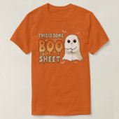 This Is Some Boo Sheet Halloween Ghost Funny Costu T-Shirt (Design vorne)