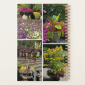 This is The Day Quote Flower Photo Daily Planner Planer (Rückseite)