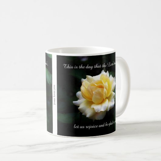 This is the Day Rose Mug Kaffeetasse (VorderseiteRechts)