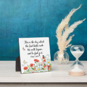 This is the Day Which the Lord hath Made KJV Fotoplatte (InSitu)