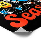 This Is The Season Happy Hanukkah Funny Jewish Cha Poster (Ecke)