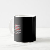 This Is The Turning Int American Dom Usa Flag Kaffeetasse (Vorderseite Links)