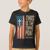 This Is The Turning Int Patriotic Faith Usa T-Shirt (Vorderseite)
