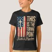 This-is-the-turning-int-patriotic-faith-usa  T-Shirt (Vorderseite)