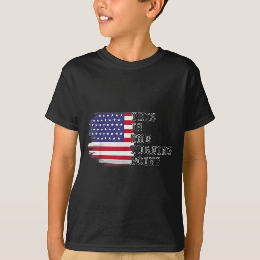 This Is The Turning Int Tee Usa Flag For Men Women (Vorderseite)
