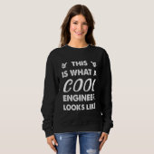 This Is What A Cool Engineer Looks Like 1 Sweatshirt (Vorne ganz)