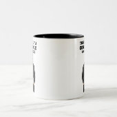 This Is What a Cool Uncle Looks Like Mug Zweifarbige Tasse (Mittel)