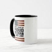 This Is What A Proud Veteran Looks Like - Veterans Tasse (Vorderseite Links)