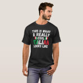 this is what a really cool Italian Italy Italian I T-Shirt (Vorne ganz)