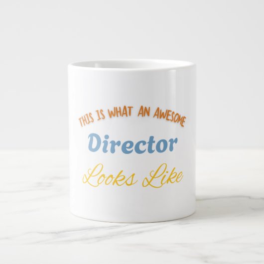This is What An Awesome Director Looks Like Jumbo-Tasse (Vorderseite)