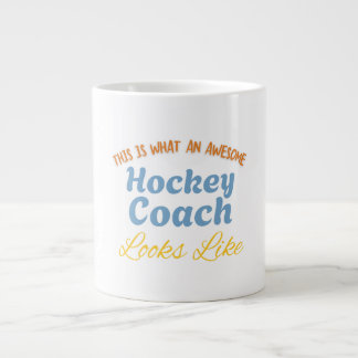 This is What An Awesome Hockey Coach Looks Like Jumbo-Tasse