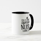 This Is What An Awesome Nurse Looks Like Tasse (VorderseiteRechts)