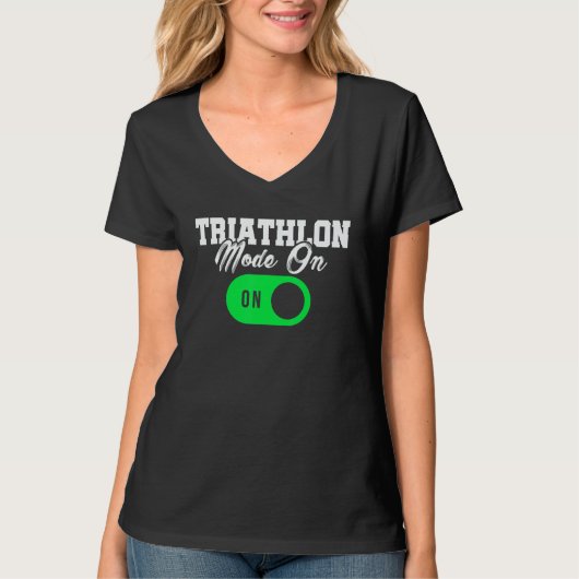 This Is What An Awesome Triathlete Looks Like Run  T-Shirt (Vorderseite)