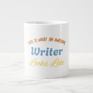 This is What An Awesome Writer Looks Like Jumbo-Tasse