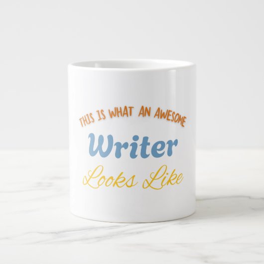 This is What An Awesome Writer Looks Like Jumbo-Tasse (Vorderseite)