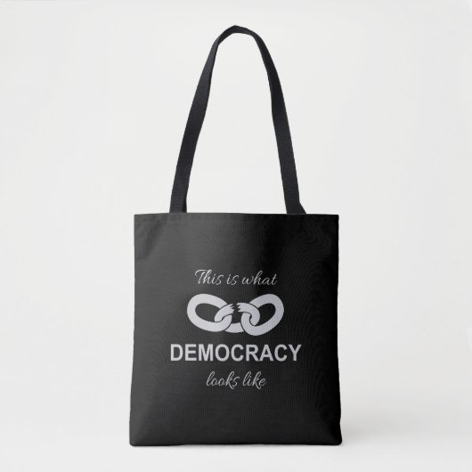 This is What Democracy Looks Like Tasche (Vorderseite)