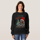 This Is What My Santa's Sleigh Firefighter Truck C Sweatshirt (Vorne ganz)