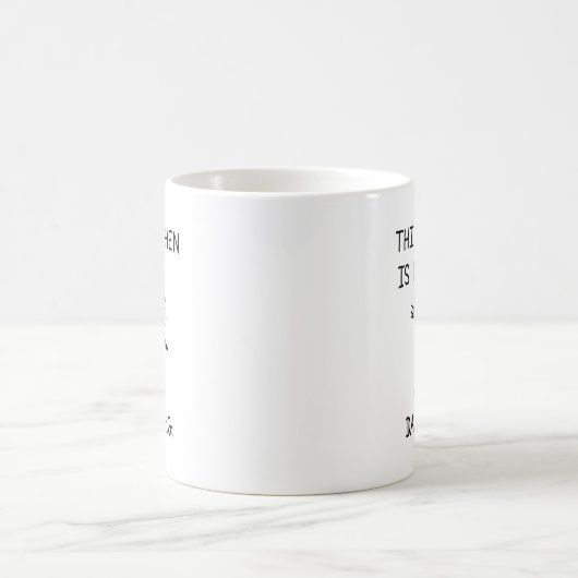 This Kitchen is for dancing snowman Kaffeetasse (Mittel)