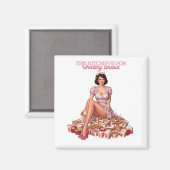 This Kitchen Is for Reheating Takeout Illustration Magnet (Vorderseite/Rückseite)