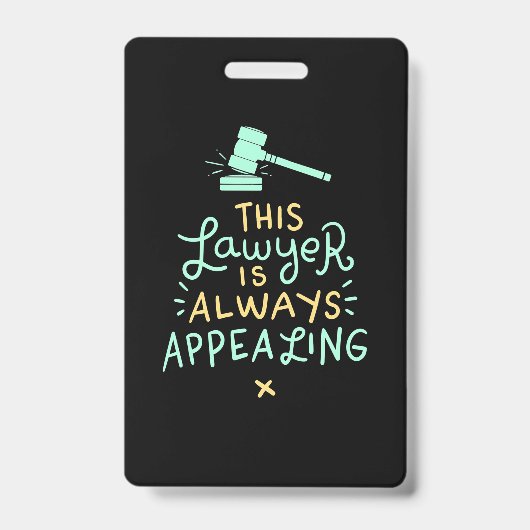 This Lawyer Is Always Appealing Ausweis (Vorderseite)