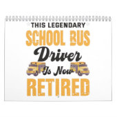 This legendary school bus driver is now retired kalender (Titelbild)