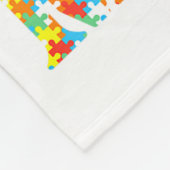 This Little Light Of Mine Autism Awareness Support Fleecedecke (Ecke)