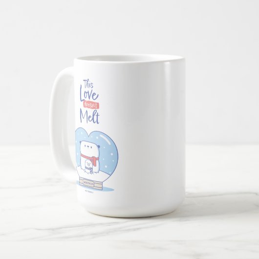 This Love doesn´t Melt Mostropi |  Kaffeetasse (Vorderseite Links)