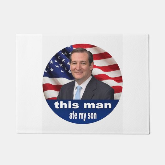This Man Ate My Son Fußmatte (Vorderseite)