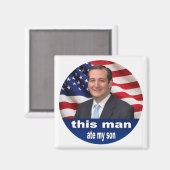 This Man Ate My Son Magnet (Vorderseite/Rückseite)