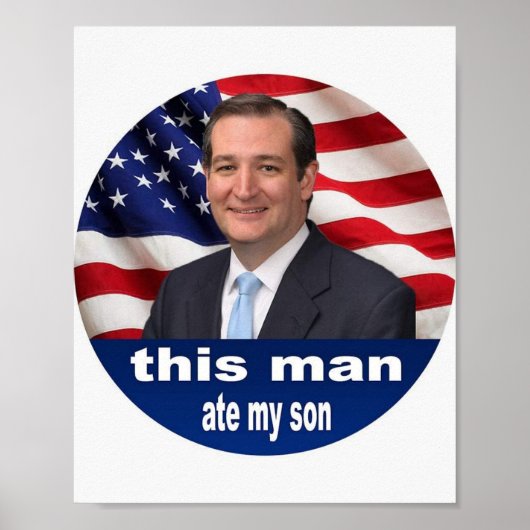 This Man Ate My Son Poster (Vorne)