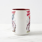This Means War! – Spider’s Revenge Zweifarbige Tasse (Mittel)