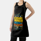 This Mechanical Engineer Loves 31st Oct Halloween Schürze (InSitu)