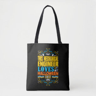 This Mechanical Engineer Loves 31st Oct Halloween Tasche
